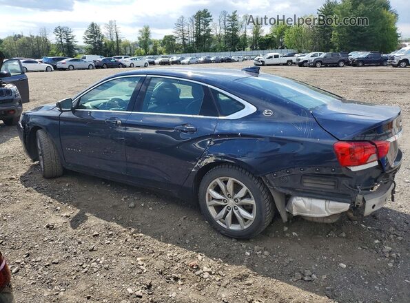 2G1105SA4H9178401 2017 CHEVROLET IMPALA Blue Rear left