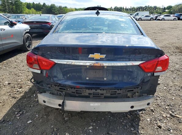 2G1105SA4H9178401 2017 CHEVROLET IMPALA Blue Rear view