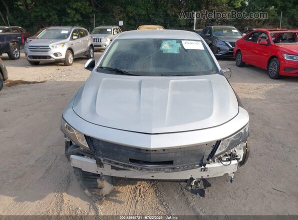 2G1105SA5H9174888 2017 CHEVROLET IMPALA Silver Front view