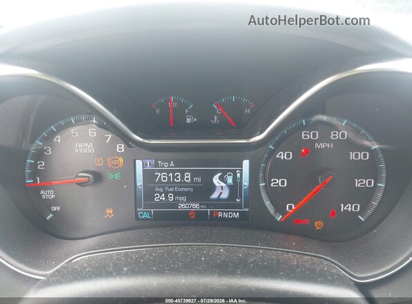 2G1105SA5J9165582 2018 CHEVROLET IMPALA Серебряный Вид задних сидений