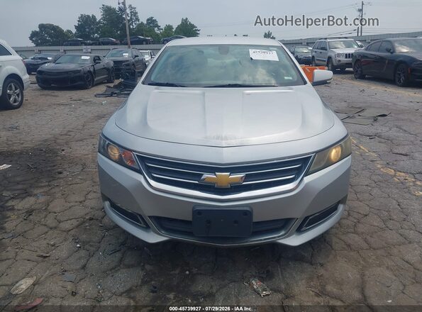 2G1105SA5J9165582 2018 CHEVROLET IMPALA Серебряный Вид щитка приборов