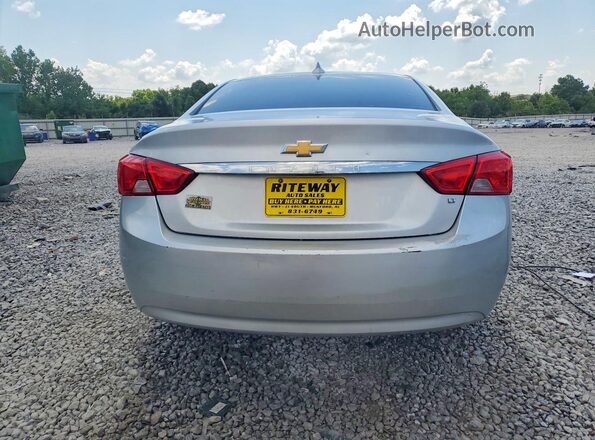 2G1105SA6H9177878 2017 CHEVROLET IMPALA Silver Rear view