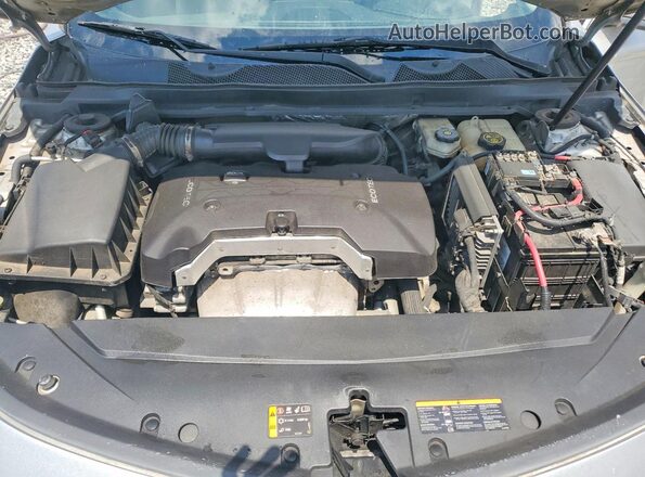 2G1105SA6H9177878 2017 CHEVROLET IMPALA Silver Rear interior view