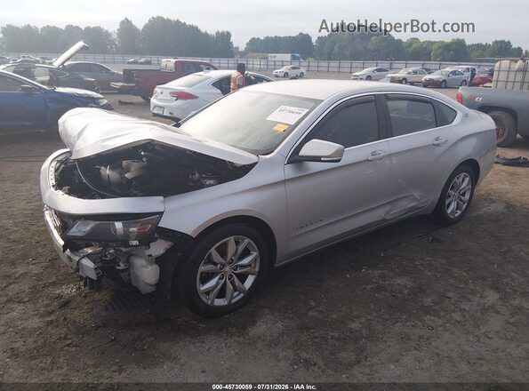 2G1105SA7J9168001 2018 CHEVROLET IMPALA Silver Vista tres cuartos delantera izquierda