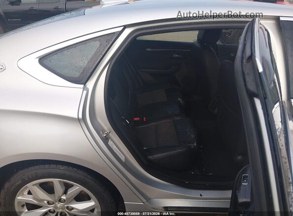 2G1105SA7J9168001 2018 CHEVROLET IMPALA Silver Vista de la etiqueta del VIN