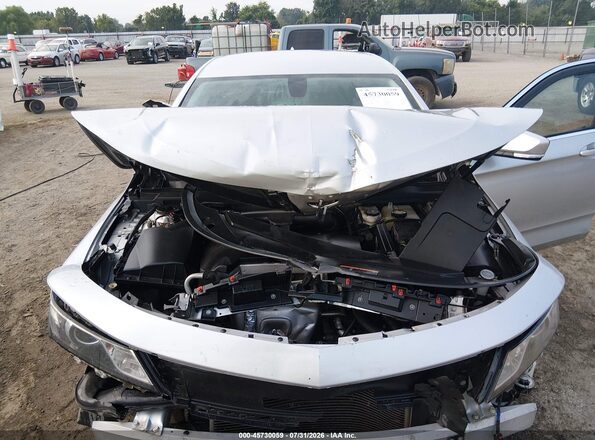 2G1105SA7J9168001 2018 CHEVROLET IMPALA Silver Vista trasera