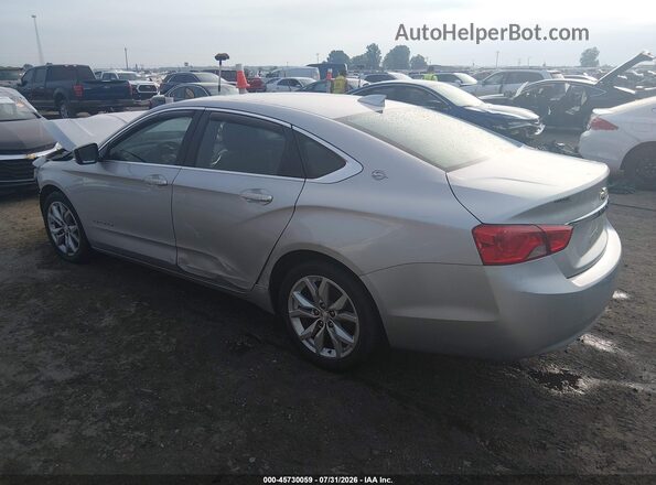 2G1105SA7J9168001 2018 CHEVROLET IMPALA Silver Trasero izquierdo