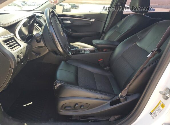 2G1105SA8H9176442 2017 CHEVROLET IMPALA White Вид салону спереду