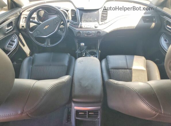 2G1105SA8H9176442 2017 CHEVROLET IMPALA White Вид панелі приладів