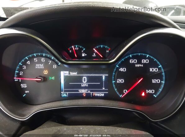 2G1105SA8H9192611 2017 CHEVROLET IMPALA Gray Вид задніх сидінь