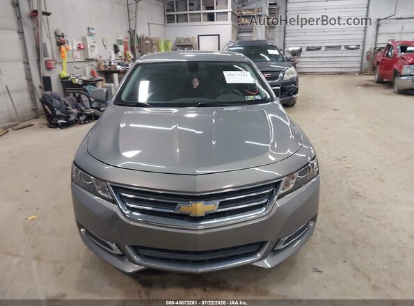 2G1105SA8H9192611 2017 CHEVROLET IMPALA Gray Вид щитка приладів