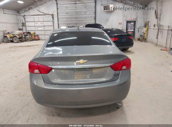 2G1105SA8H9192611 2017 CHEVROLET IMPALA Gray 