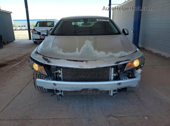 2G1105SA9H9102687 2017 CHEVROLET IMPALA Silver Դիմացի տեսք