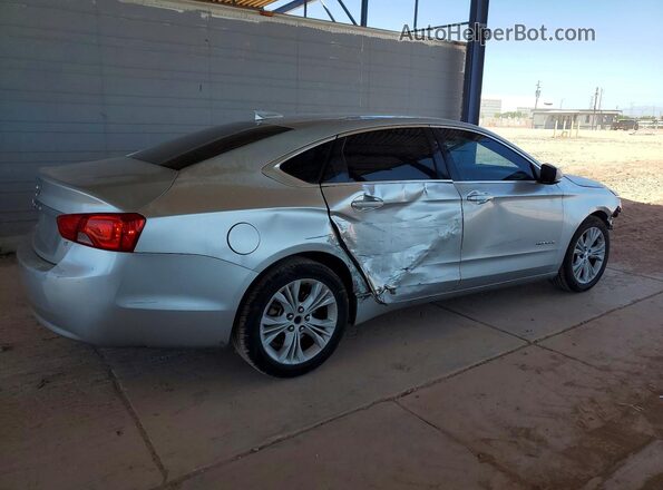 2G1105SA9H9102687 2017 CHEVROLET IMPALA Silver Հետևի աջ