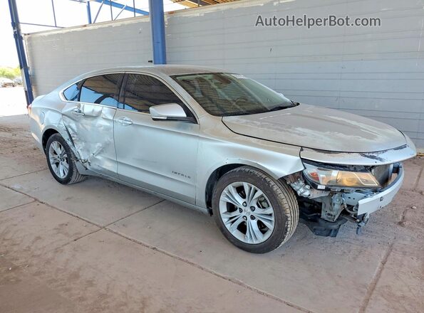 2G1105SA9H9102687 2017 CHEVROLET IMPALA Silver Առջևի աջ