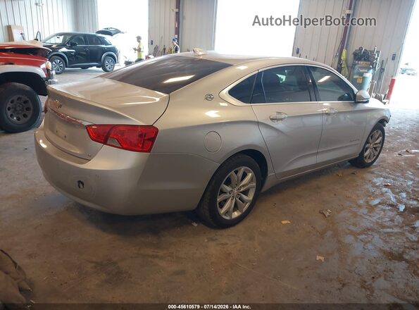 2G1105SA9H9141571 2017 CHEVROLET IMPALA Серебряный Задняя правая четверть