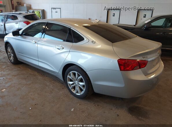 2G1105SA9H9141571 2017 CHEVROLET IMPALA Серебряный Задняя левая четверть