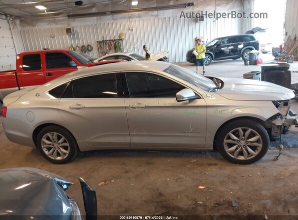 2G1105SA9H9141571 2017 CHEVROLET IMPALA Серебряный Вид задней части салона