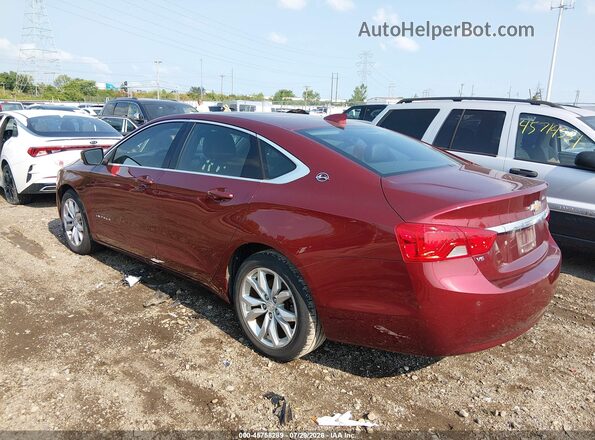 2G1115S30G9205915 2016 CHEVROLET IMPALA Maroon Հետևի ձախ