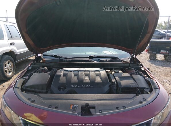 2G1115S30G9205915 2016 CHEVROLET IMPALA Maroon Հետևի տեսք