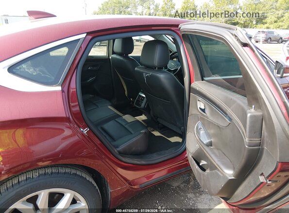 2G1115S30G9205915 2016 CHEVROLET IMPALA Maroon VIN կոդի պիտակի տեսք