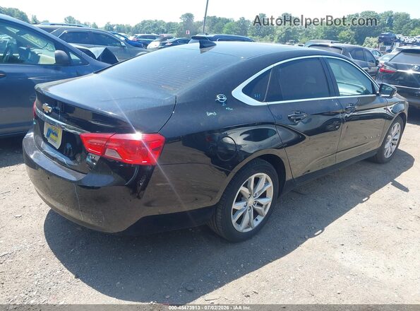 2G1115S31G9204899 2016 CHEVROLET IMPALA Black Tył prawy