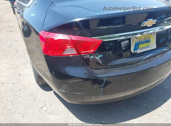 2G1115S31G9204899 2016 CHEVROLET IMPALA Black Widok z przodu