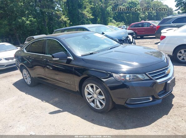 2G1115S31G9204899 2016 CHEVROLET IMPALA Black Widok wnętrza z tyłu
