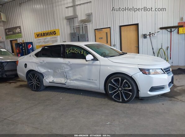2G1115S34G9190609 2016 CHEVROLET IMPALA White Սալոնի հետևի տեսք