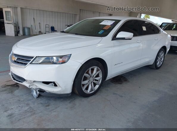 2G1115S36G9136552 2016 CHEVROLET IMPALA White Առջևի ձախ երեք քառորդ տեսարան