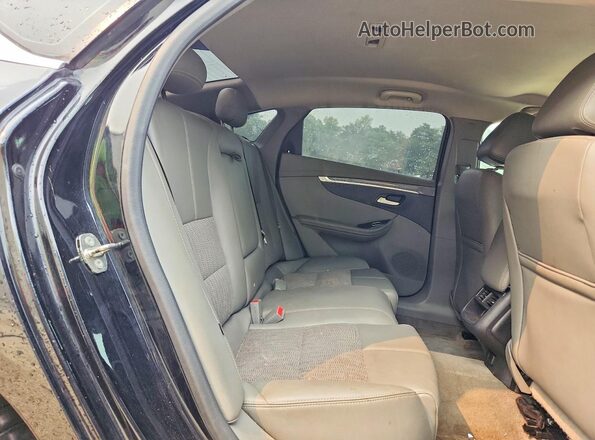 2G1115S38G9129490 2016 CHEVROLET IMPALA Black Rear seats view