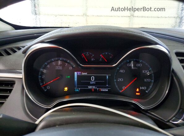 2G1115S38G9136567 2016 CHEVROLET IMPALA Silver Instrument cluster view