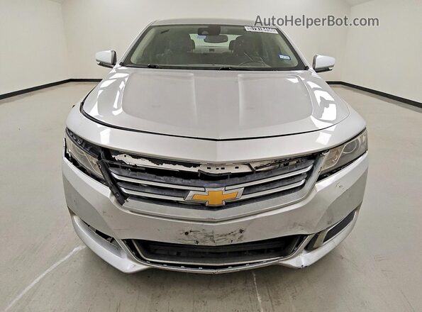 2G1115S38G9203734 2016 CHEVROLET IMPALA Silver Front view