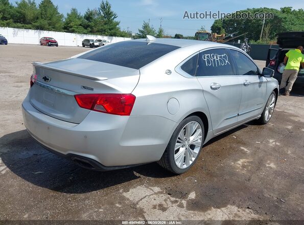 2G1125S32J9107828 2018 CHEVROLET IMPALA Silver Задня права чверть
