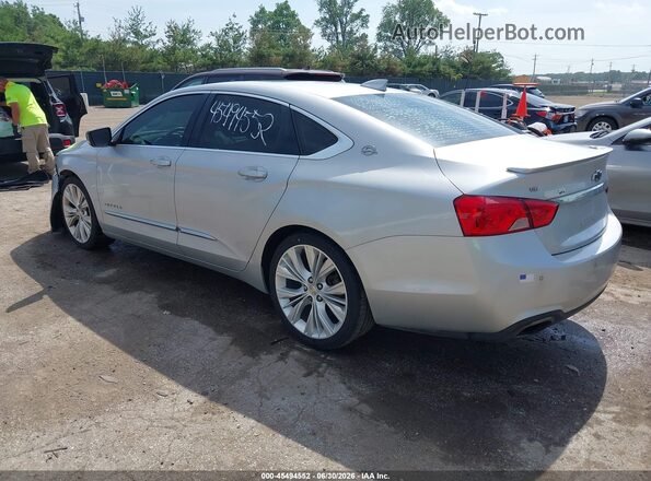 2G1125S32J9107828 2018 CHEVROLET IMPALA Silver Задня ліва чверть