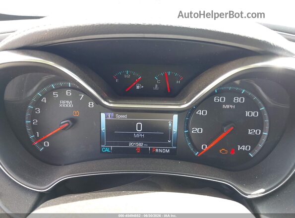2G1125S32J9107828 2018 CHEVROLET IMPALA Silver Вид задніх сидінь