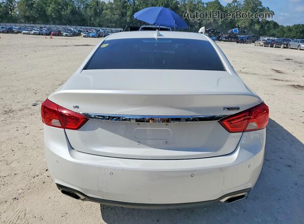 2G1125S32J9153076 2018 CHEVROLET IMPALA Белый Вид сзади