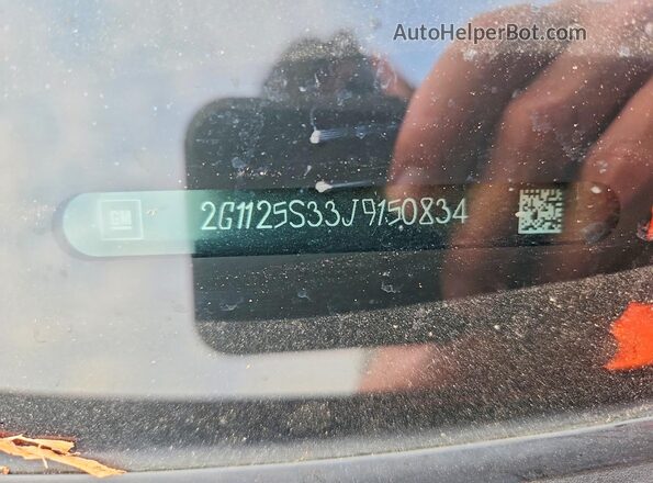 2G1125S33J9150834 2018 CHEVROLET IMPALA Красный Вид подкапотного пространства
