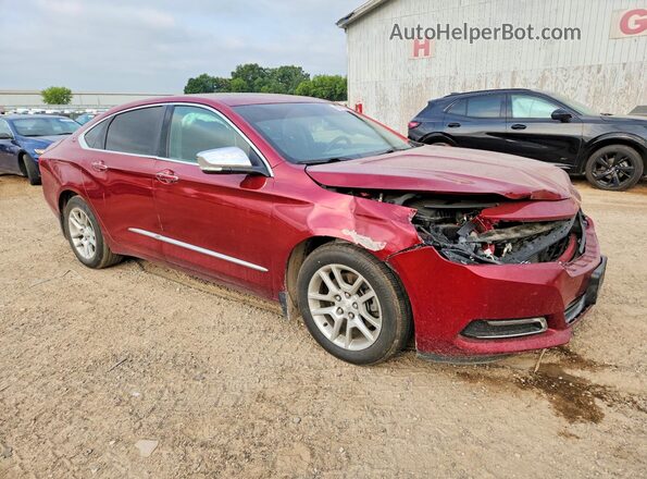 2G1125S33J9150834 2018 CHEVROLET IMPALA Красный Передняя правая четверть