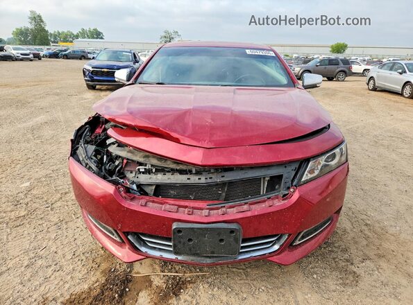 2G1125S33J9150834 2018 CHEVROLET IMPALA Красный Вид спереди