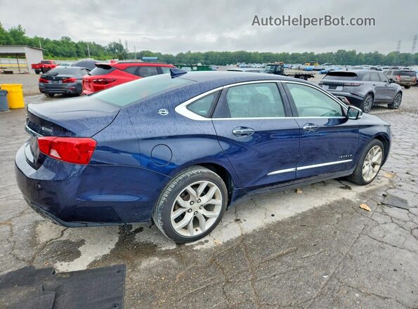 2G1125S35J9172463 2018 CHEVROLET IMPALA Blue Trasero derecho
