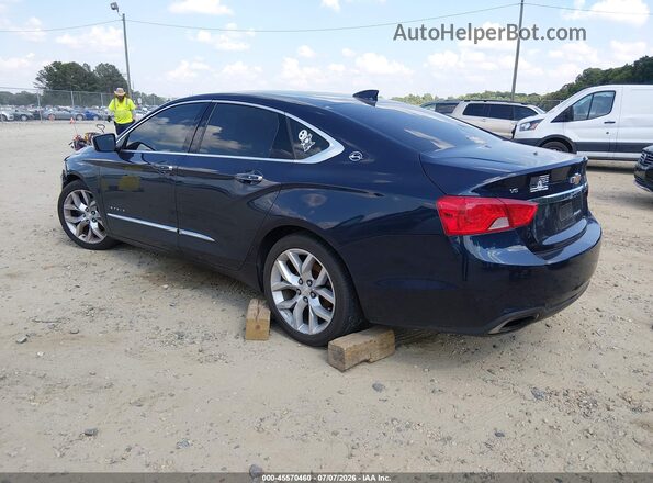 2G1125S35J9174424 2018 CHEVROLET IMPALA Blue Հետևի ձախ