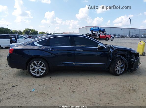2G1125S35J9174424 2018 CHEVROLET IMPALA Blue Սալոնի 360 աստիճան տեսք