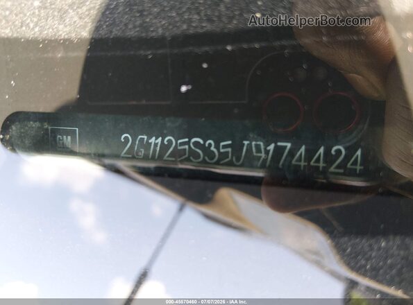 2G1125S35J9174424 2018 CHEVROLET IMPALA Blue 