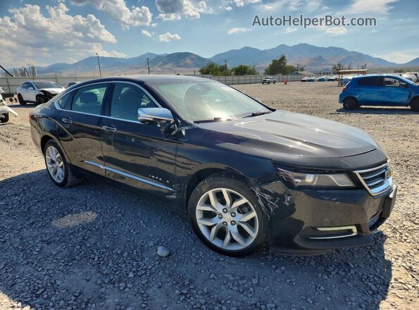 2G1125S36J9112823 2018 CHEVROLET IMPALA Black Przód prawy