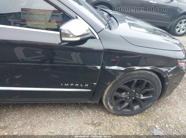 2G1125S37J9134085 2018 CHEVROLET IMPALA Black Front view