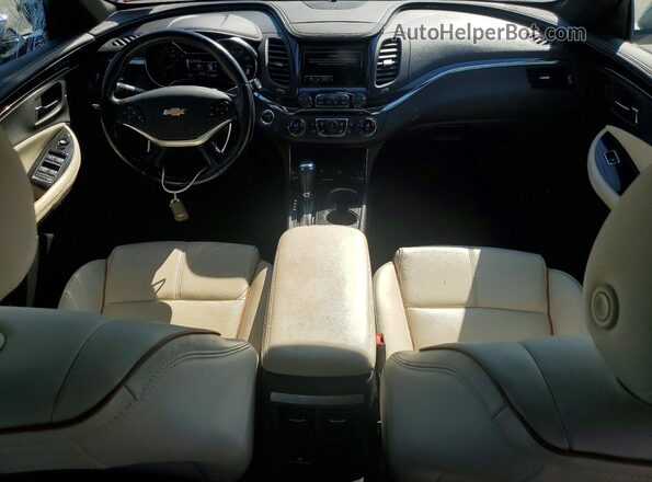 2G1125S39J9124108 2018 CHEVROLET IMPALA Белый Вид панели приборов
