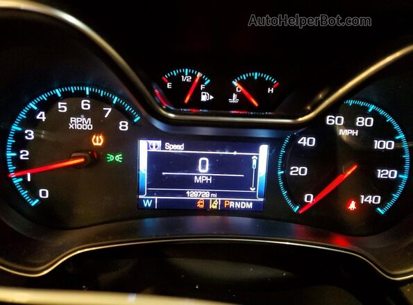 2G1125S3XJ9108614 2018 CHEVROLET IMPALA Tan Սարքավորումների վահանակի տեսք