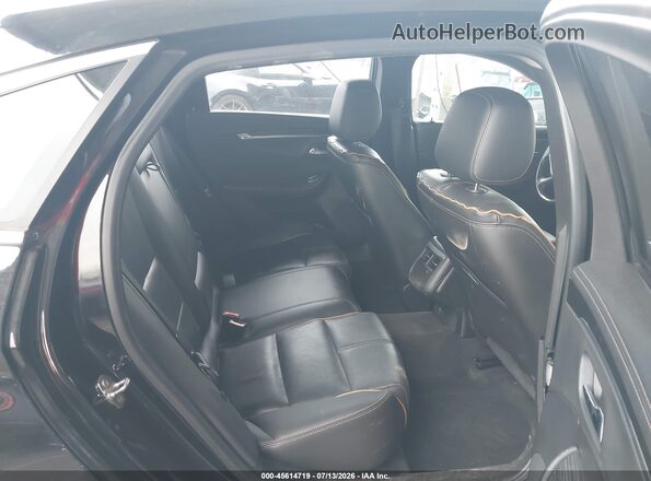 2G1145S30G9141446 2016 CHEVROLET IMPALA Black Widok naklejki z numerem VIN