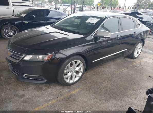 2G1145S30G9141446 2016 CHEVROLET IMPALA Black Przód lewy